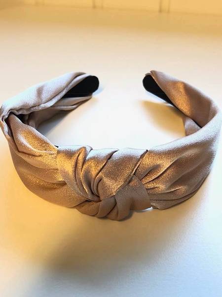 Noma, Hårbøyle knute silke/satin pale pink